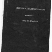 Historic Harrisonburg Booklet by John Wayland